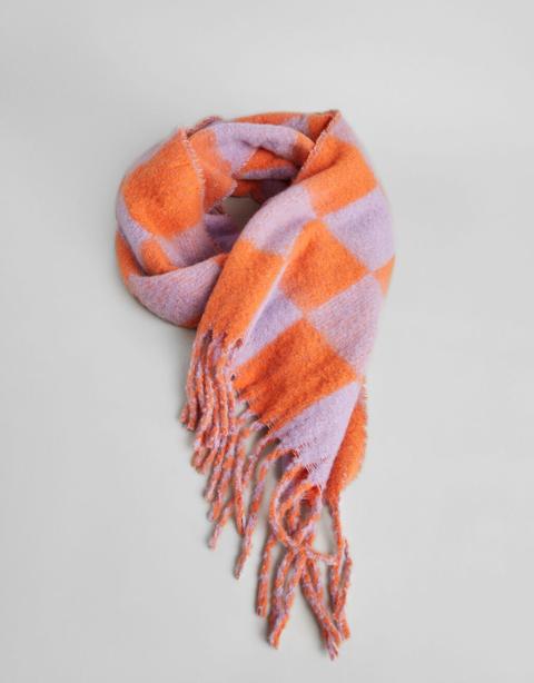 Bufanda Print Damero Color