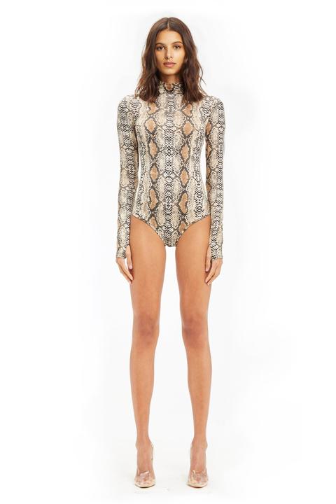 Kenzie Bodysuit - Snakeskin