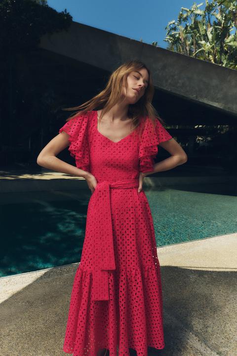 Vestido Midi Bordados