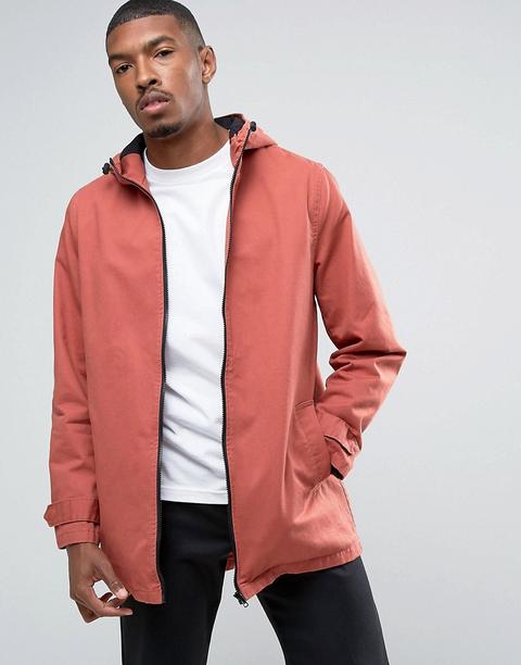 Asos - Parka Leggero Rosa - Arancione