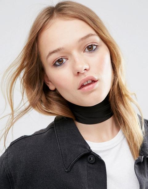 Asos - Fascia Per Capelli E Collarino - Nero