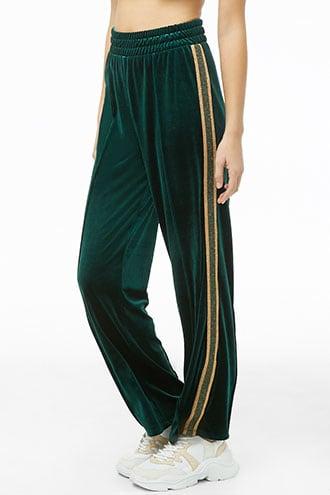 Forever 21 hot sale velvet pants