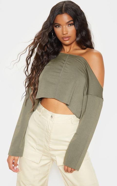 off the shoulder cropped cardigan