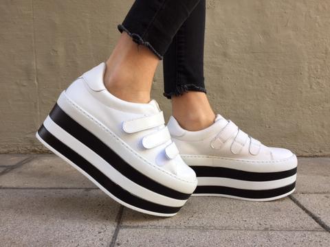 Sneaker ‘atenea Velcro White’