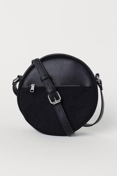 H & M - Borsa A Tracolla Rotonda - Nero