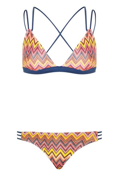 Zig Zag Bikini Set - Swimwear & Beachwear - Clothing