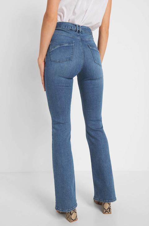 High Waist Jeans Mit Schlag From Orsay On 21 Buttons