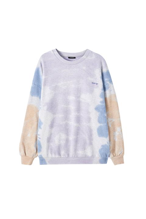 Sudadera Tie-dye Bordado