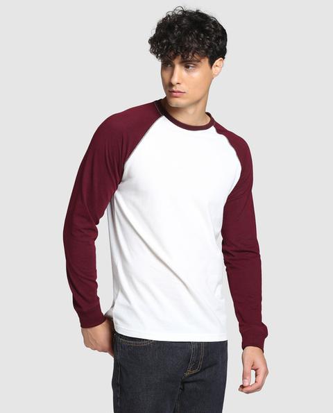 Easy Wear - Camiseta De Hombre Blanca De Manga Larga