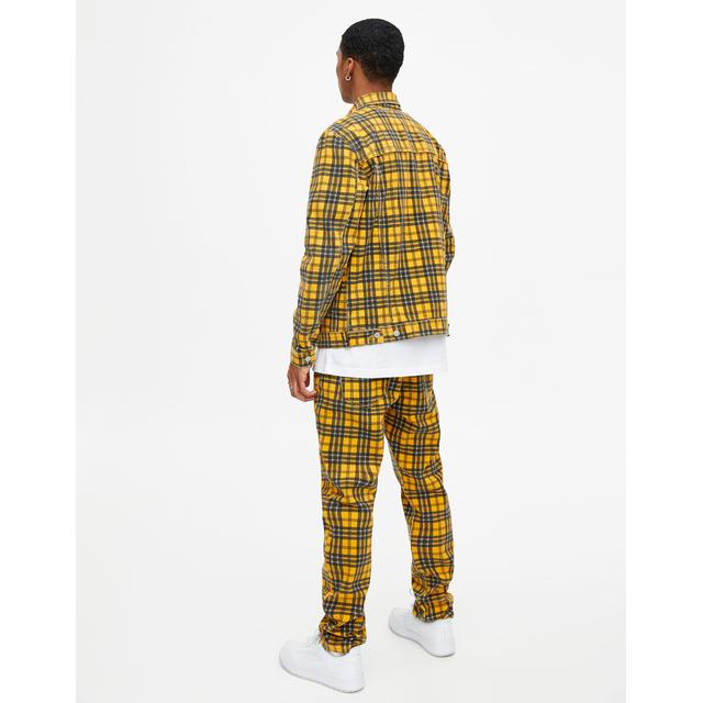 pull and bear checked jacket