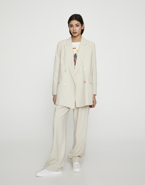Blazer À Boutonnage Croisé