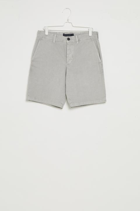 Inter Peach Drill Shorts - Morning Dove