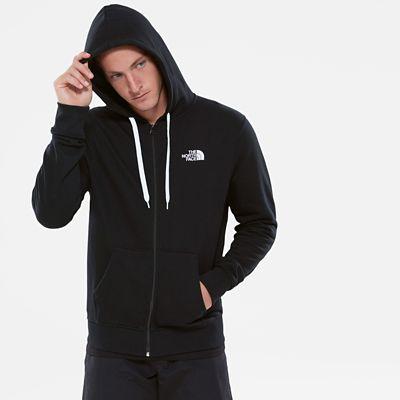 The North Face Sweat À Capuche Zippé Open Gate Pour Homme Tnf Black-tnf White Taille S