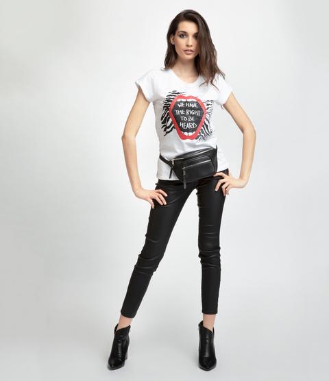 T-shirt Con Stampa Shout