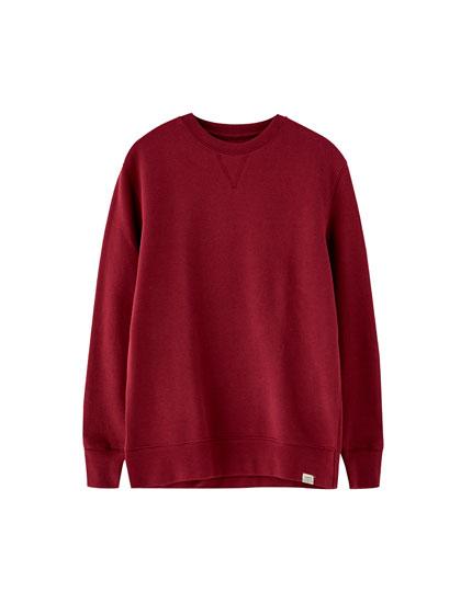 Sudadera Básica Cuello Redondo