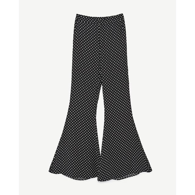 Pantaloni A Campana Con Pois from Zara on 21 Buttons