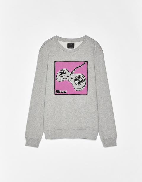 Sudadera Con Estampado