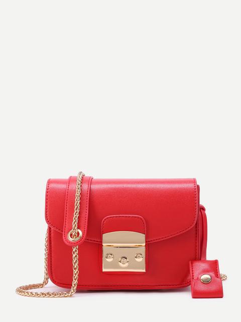 Borsa A Tracolla Con Catena