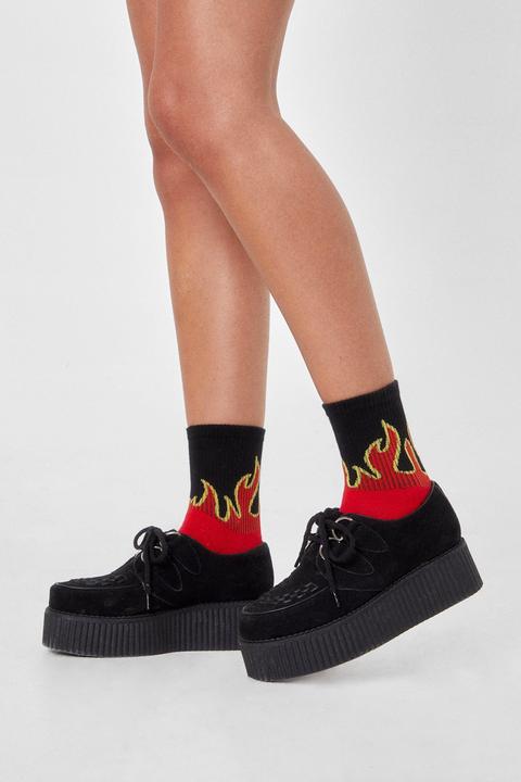 Womens Blow Their Socks Off Graphic Ankle Socks