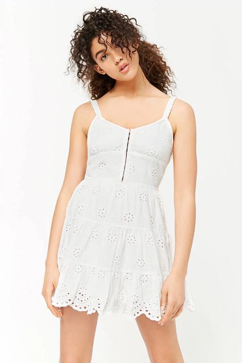 Eyelet Cami Dress