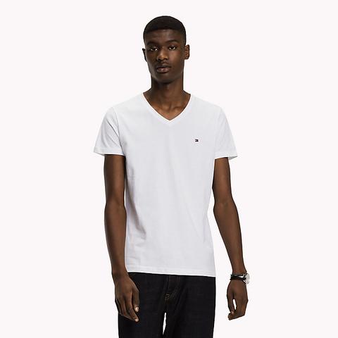 New Stretch V-nk Tee S/s Sf