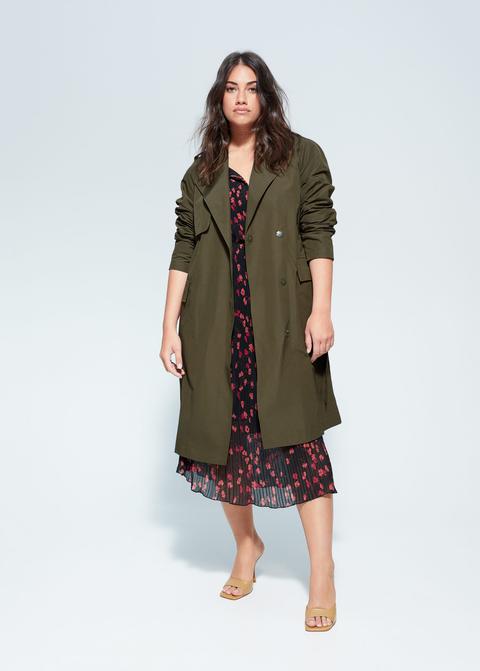 Trench Gabardina Cinturón
