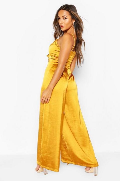 yellow jumpsuit petite