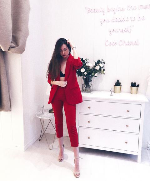 Gigi Suit (red)