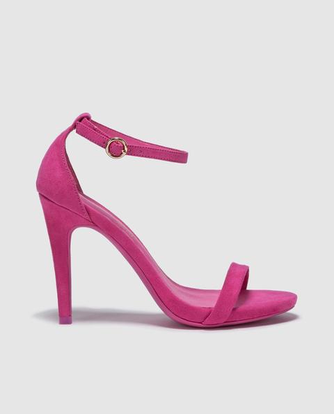 Fórmula Joven - Sandalias De Tacón De Mujer Formula Joven Fucsia Con  Detalle De Pulsera from Fórmula Joven on 21 Buttons