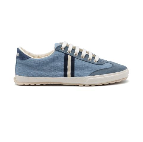 Match Light Blue Canvas Classic Ribbon Washed