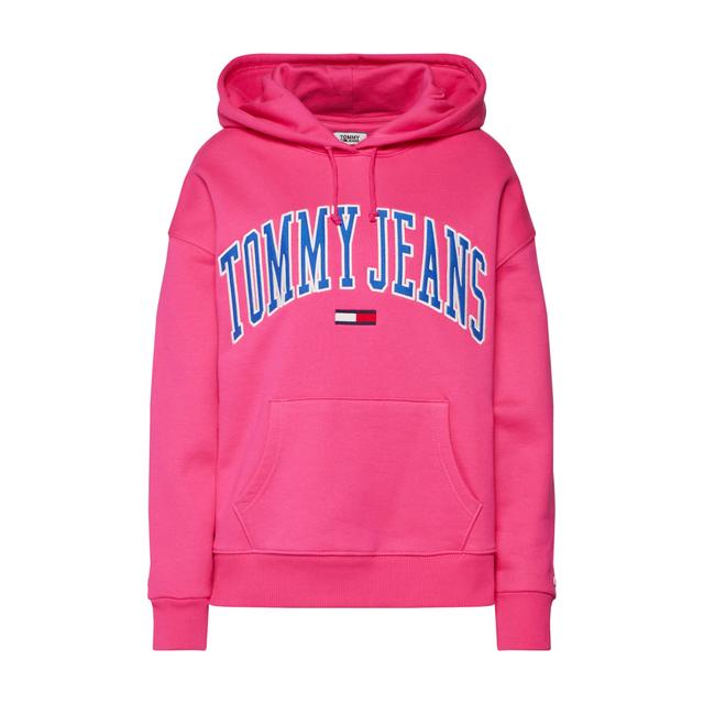 tommy jeans hoodie pink