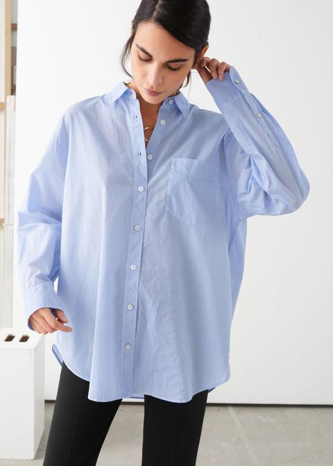 oversized formal shirt