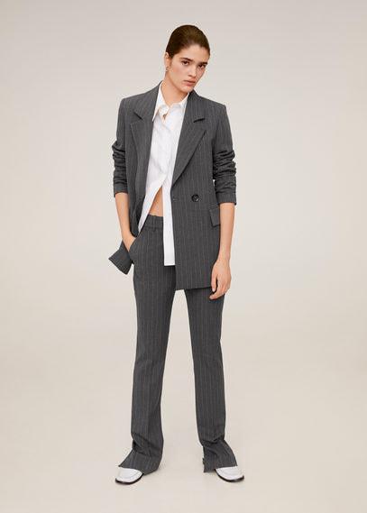 Pinstripe Suit Blazer