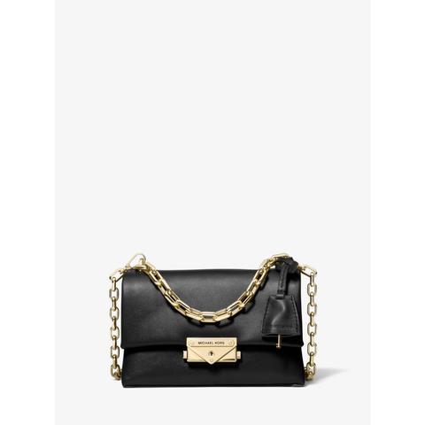 Mkbandolera Cece Extrapequeña De Piel - Negro(negro) - Michael Kors