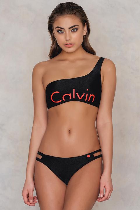 Cheeky Side Band Bikini Bottom Black