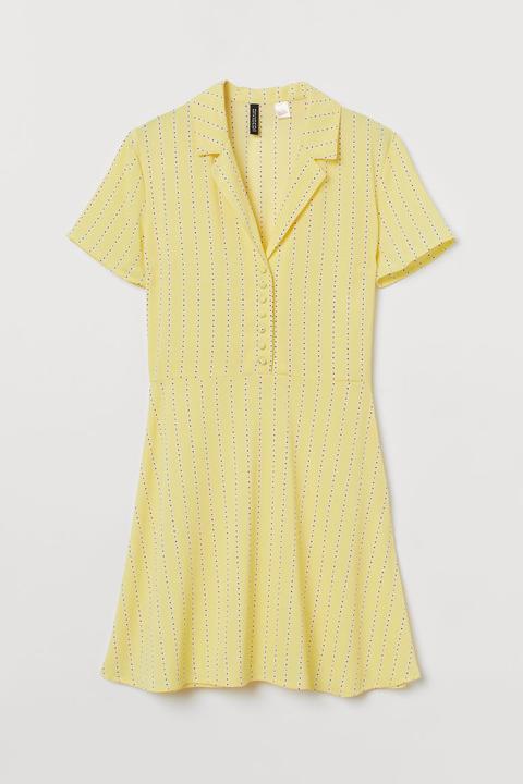 Robe Chemise - Jaune