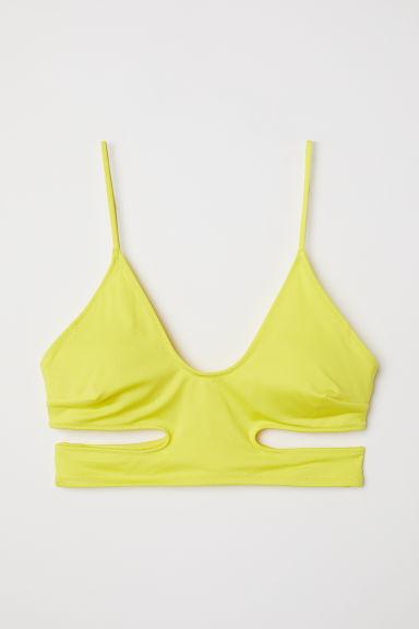 H & M - Bikini Top - Yellow