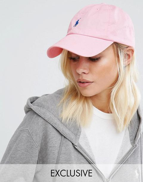 Polo Ralph Lauren Exclusive Cap In Pink