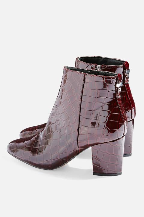 topshop brooklyn crocodile effect boots