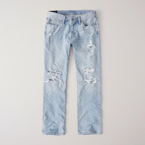 Ripped Bootcut Jeans,merchpromomsgtype 