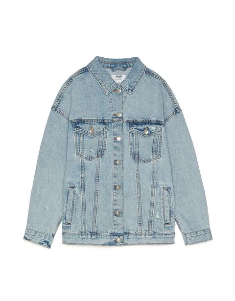 Cazadora Denim Oversize