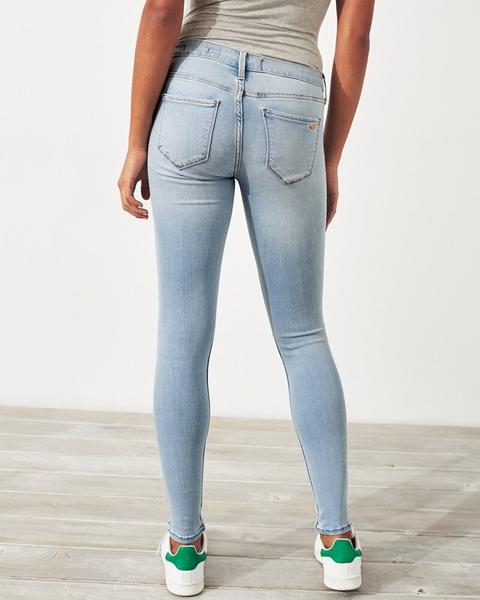 hollister low rise jean leggings