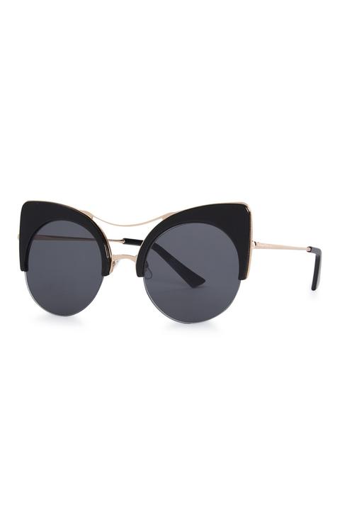 Occhiali Da Sole Neri Cat-eye