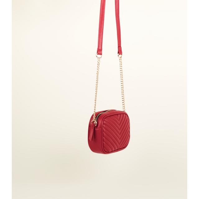 new look red bag