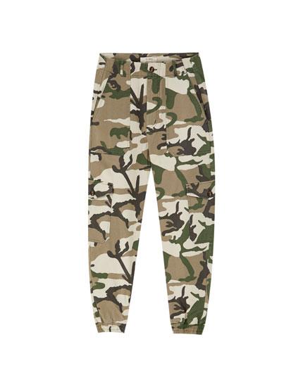 Pantalón Camuflaje Cargo