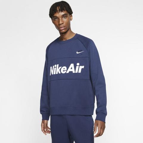 Nike Air Sudadera De Tejido Fleece - Hombre - Azul