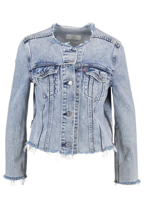 levi's altered zip trucker jacket