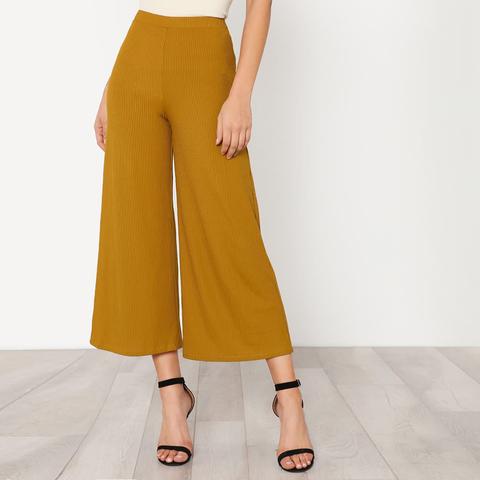 Pantalones Con Cintura Elástica