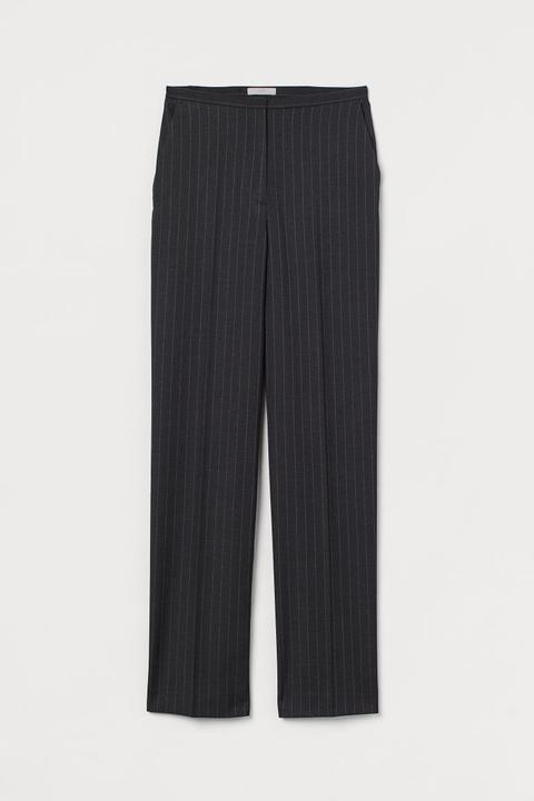 Pantalon Droit - Gris