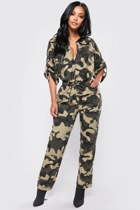 Obeying Orders Jumpsuit - Army
